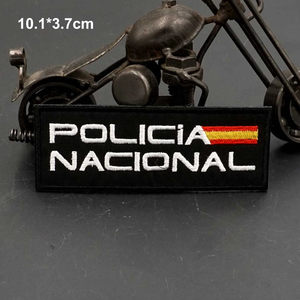 Parche Bordado Policía Nacional