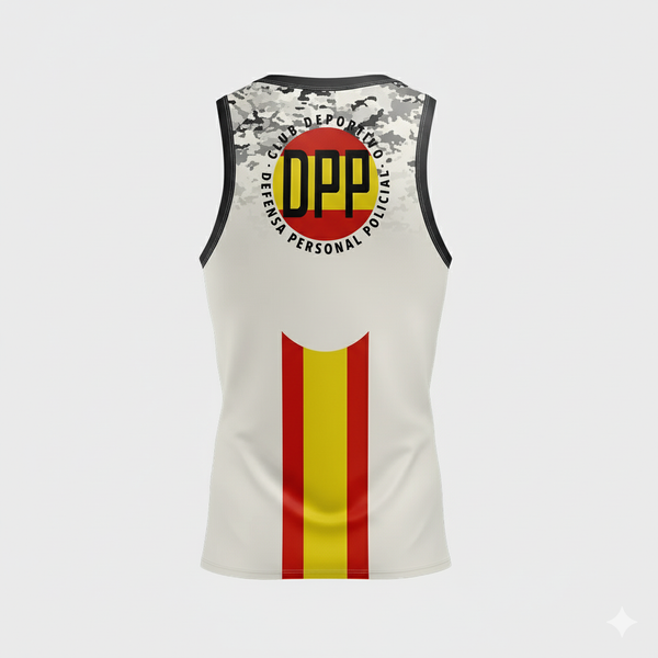 Camiseta sin mangas Defensa Personal Policial