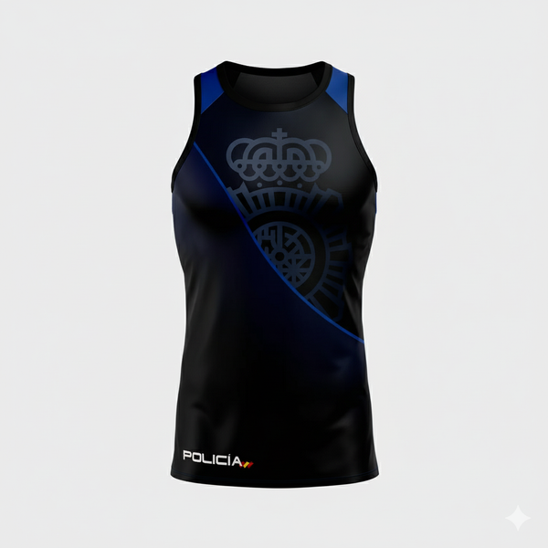 camiseta sin mangas Policía Nacional