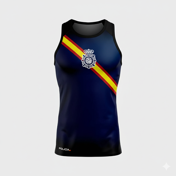 Camiseta sin mangas Policía Nacional