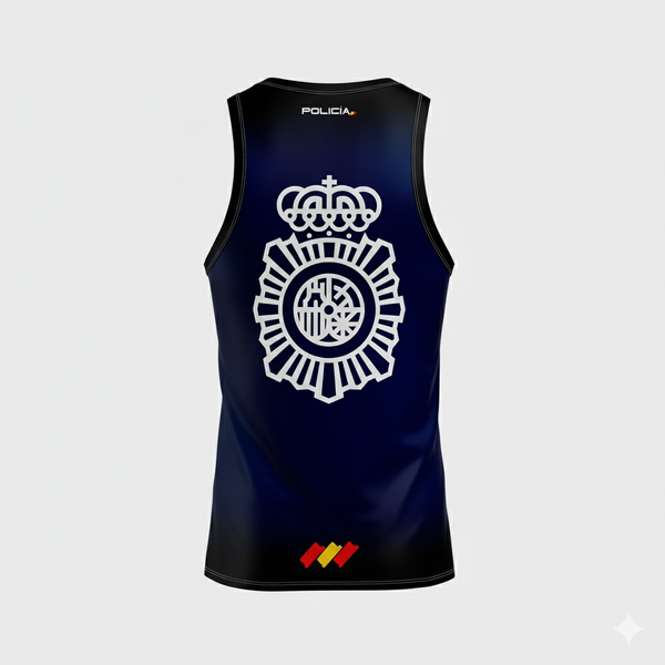 Camiseta sin mangas Policía Nacional