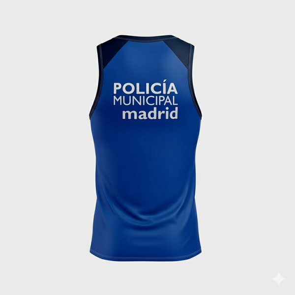 Camiseta sin mangas Policía Municipal Madrid