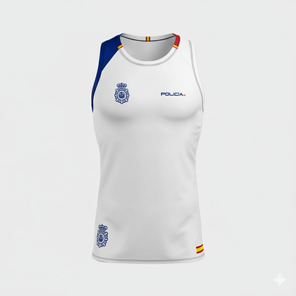 Camiseta sin mangas Policía Nacional